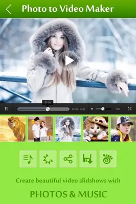 Photo Video Maker with Music android App screenshot 3